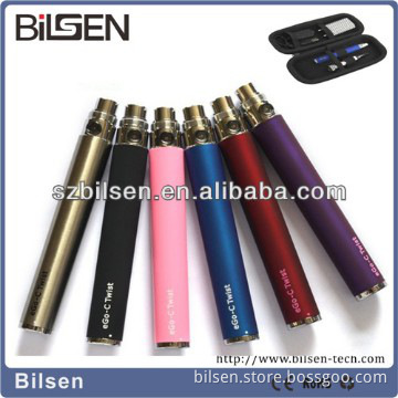 Top Selling 650mAh/900mAh/1100mAh /1300mAh ego c twist battery